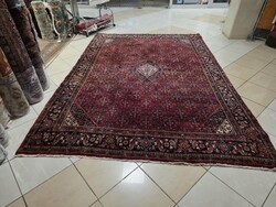 Álomszép iráni prémium herati-bidjar kézi 230x330 gyapjú perzsa szőnyeg FZ80