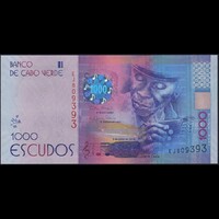 Cape / Cabo Verde / Zöld-foki-szigetek 1000 Escudos 2014 P-73 UNC