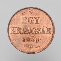 1848 Szabadságharc 1 krajcár  FDC!