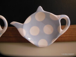 FILTERTARTÓ - ALKUKÉPES - MAXWELL & WILLIAMS - 12 x 9 cm -  PORCELÁN - VASTAG