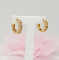 Xuping aranyozott hipoallergén karika gyermek fülbevaló, 14 mm (1790)