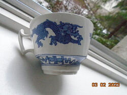 Booths kék Dragon Sárkány A 8029 mintás teás csésze