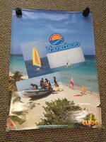 Utazási iroda,reklám plakát,poszter,Cuba,Kuba,Varadero,1990-  , - 96cmx68cm -
