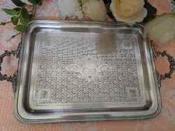 Gyönyörű nagy Fraget tálca. 1,65kg.