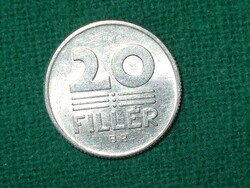 20 Fillér 1989 ! Szép !