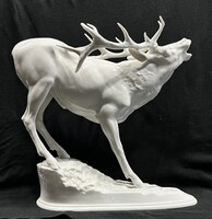 Herendi porcelán szarvas !