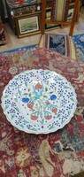 42 cm átmérőjű Török dísz falitányér. Nagyon szép festéssel és szín világgal készítve.