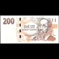 Csehország 200 Korun 2018 UNC