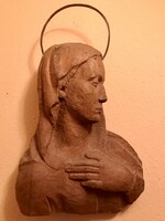 Antik faragott madonna