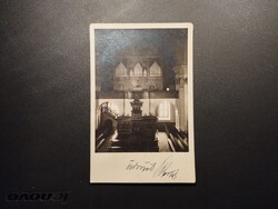 Magyarország, képeslap - Debrecen, a Református Nagytemplom belseje