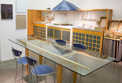 Valcucine custom-designed glass table