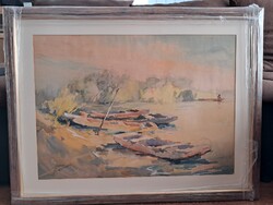 Piroska János::Magányos ladikok(1964)