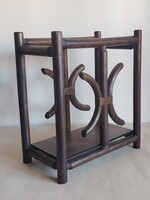 Bamboo umbrella stand or newspaper holder negotiable 1970