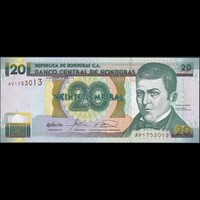 Honduras 20 Lempiras 2003 P-87b UNC