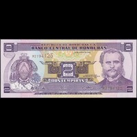 Honduras 2 Lempiras 2003 P-80Ad UNC