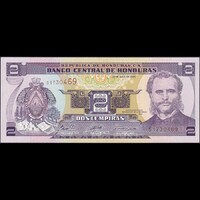 Honduras 2 Lempiras 2006 P-80Af UNC