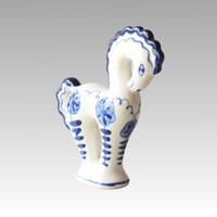 Gzhel / Gzsel porcelán ló figura