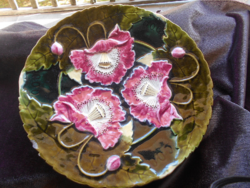 Schütz Cilli jelzett nagy méretű 32 cm- falitányér