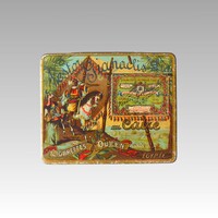 Nestor Gianaclis egyiptomi cigarettás fémdoboz, pléhdoboz