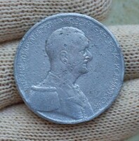 Horthy Vitézségi Érem Hadifémből Világháborús Kitüntetés II. VH