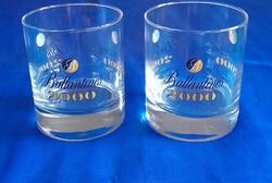 Ballantines 2000 pohár 2 db