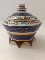 Antik szecessziós városlőd bonboniere cukordoboz