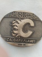 Calgary Flames - hockey team / belt buckle