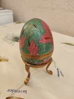 Vintage ékszertartó réz szelence