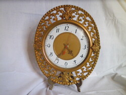 Áttört mintás Jantar Orosz elektromos falióra