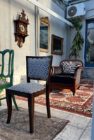 Art deco támlásszék felújítva