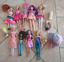 Eredeti Mattel Barbie baba  csomag 4+3+3db