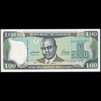 Libéria 100 Dollars 1999 P-25 UNC