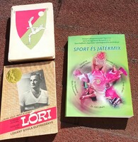 Somos István-Peterdi Pál  Lóri Lóránt Gyula életregénye / Sport és játékmix /