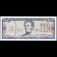 Libéria 10 Dollars 2003 P-27a UNC