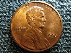 USA Lincoln Emlékmű 1 Cent 1990