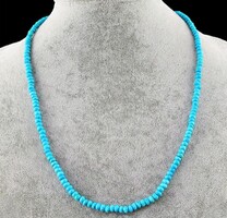 Termeszetes Türkiz Asvany Nyaklánc