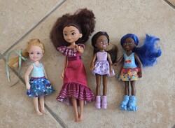 Eredeti Mattel Barbie baba  csomag 3+1db