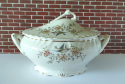 ANTIQUE MONARCHY ERA, SECESSION BAVARIAN PORCELAIN SOUP PLATE, SERVING PLATE