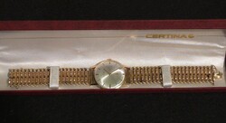 Certina 18 k arany gyönyörű karóra