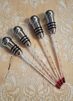 Wine thermometer, wine stopper with thermometer, new