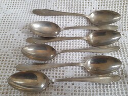 6 db Berndorf alpakka teáskanál