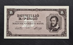 Egymillió B.-Pengő 1946, AUNC.