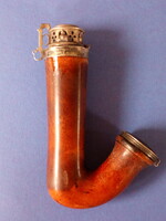 EZÜST KUPAKOS TAJTÉKPIPA (250921)