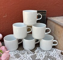 Jelzetlen Alföldi Porcelán házgyári fehér bögrék bögre Gyűjtői  nosztalgia darab