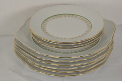 Csehszlovák porcelán tányér készlet A007