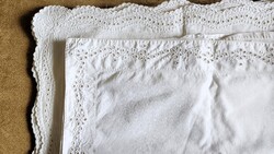 SZECESSZIÓS DÍSZPÁRNA PÁRNA PÁROS MAIDERA LYUK HÍMZETT HÍMZÉS SLINGELT 1908 ÉRTÉKES MAGYAR KÉZIMUNKA