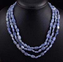 Termeszetes Iolit Asvany Nyaklánc