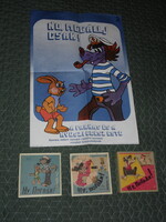 MOKÉP,mozi plakát,poszter,No, megállj csak ! rajzfilm + 3db filmtekercs,1984-  , - 57cmx39cm -
