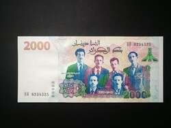 Algéria 2000 Dinars 2020 Unc