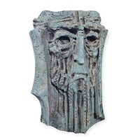 Garányiné Staindl Katalin: Próféta fej c. kerámia fali relief - 52920